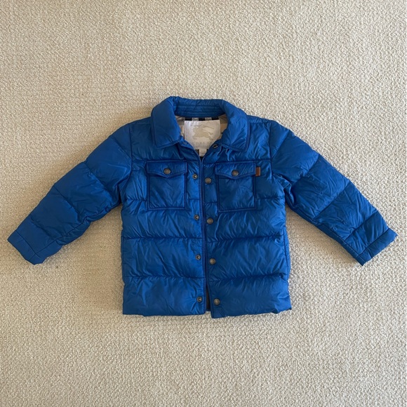 Burberry kids puffer jacket 4y authentic